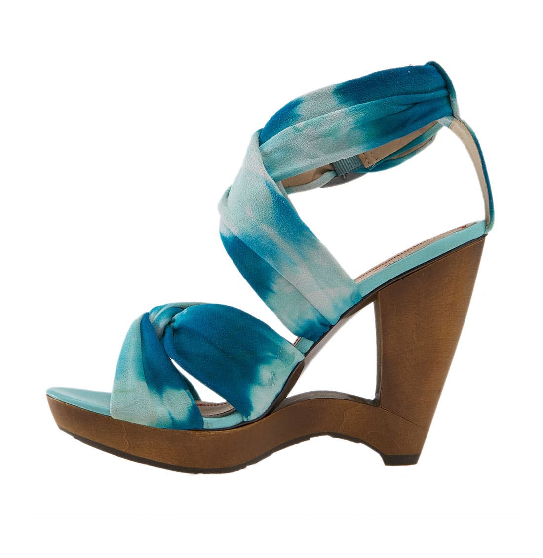 'Yolanda' Sandal, Alternate, color, AQUA