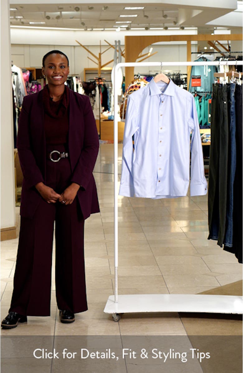 Slim Fit Textured Dress Shirt, sales video thumbnail