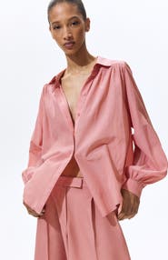 H&M Gathered blouse