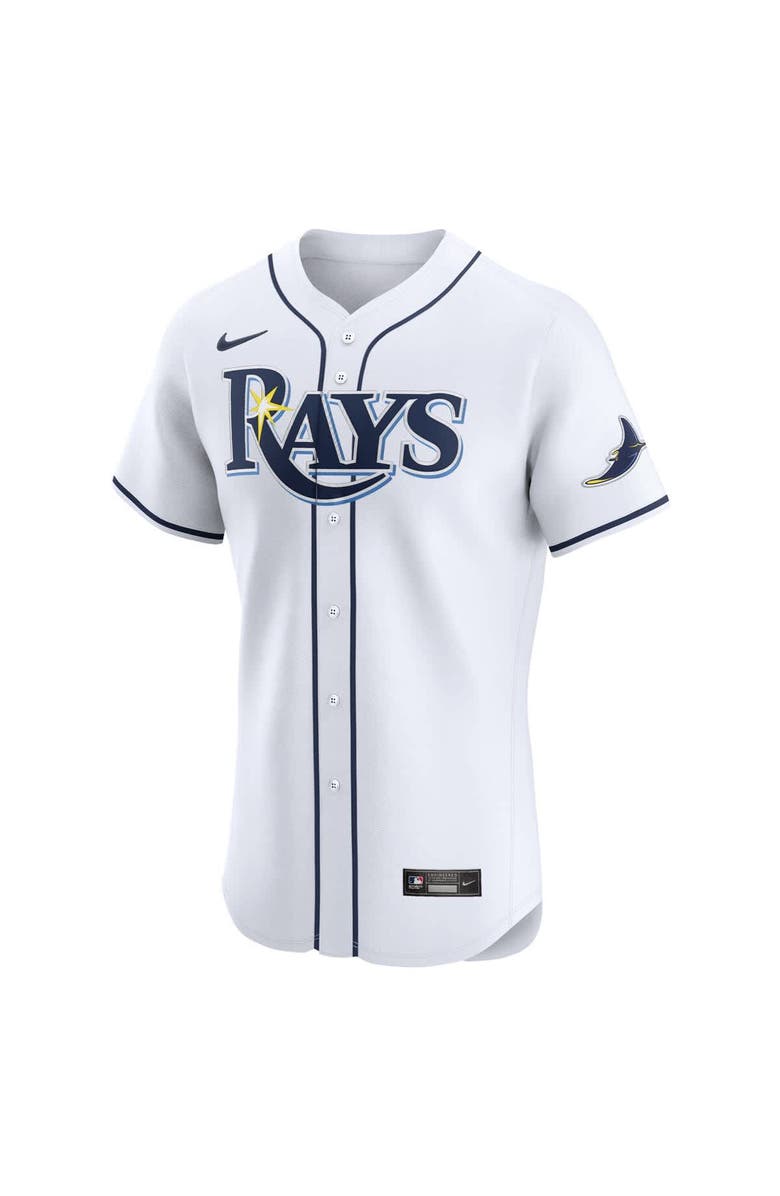 Nike Men's Nike Yandy Diaz White Tampa Bay Rays Home Elite Player Jersey, Alternate, color, White