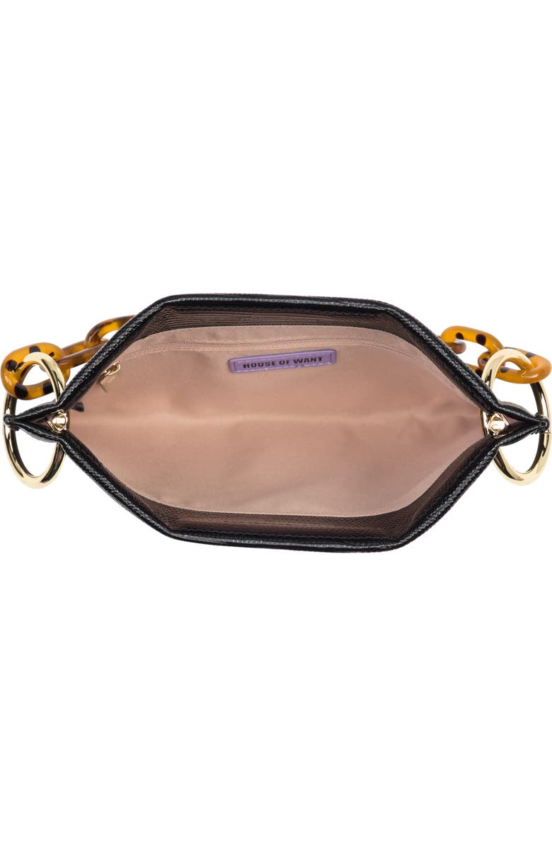 HOUSE OF WANT Vegan Leather Chill Clutch Handbag, Alternate, color,