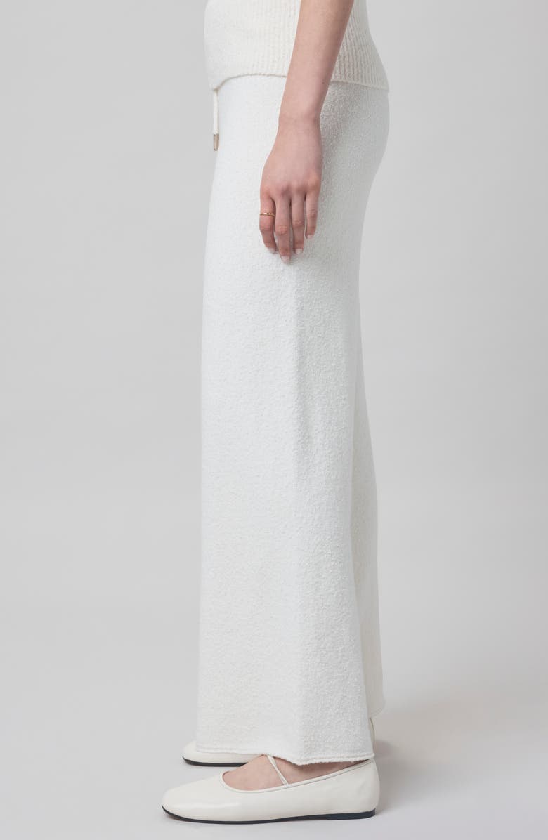 Splendid x @cellajaneblog Bouclé Sweat Pants, Alternate, color, Snow