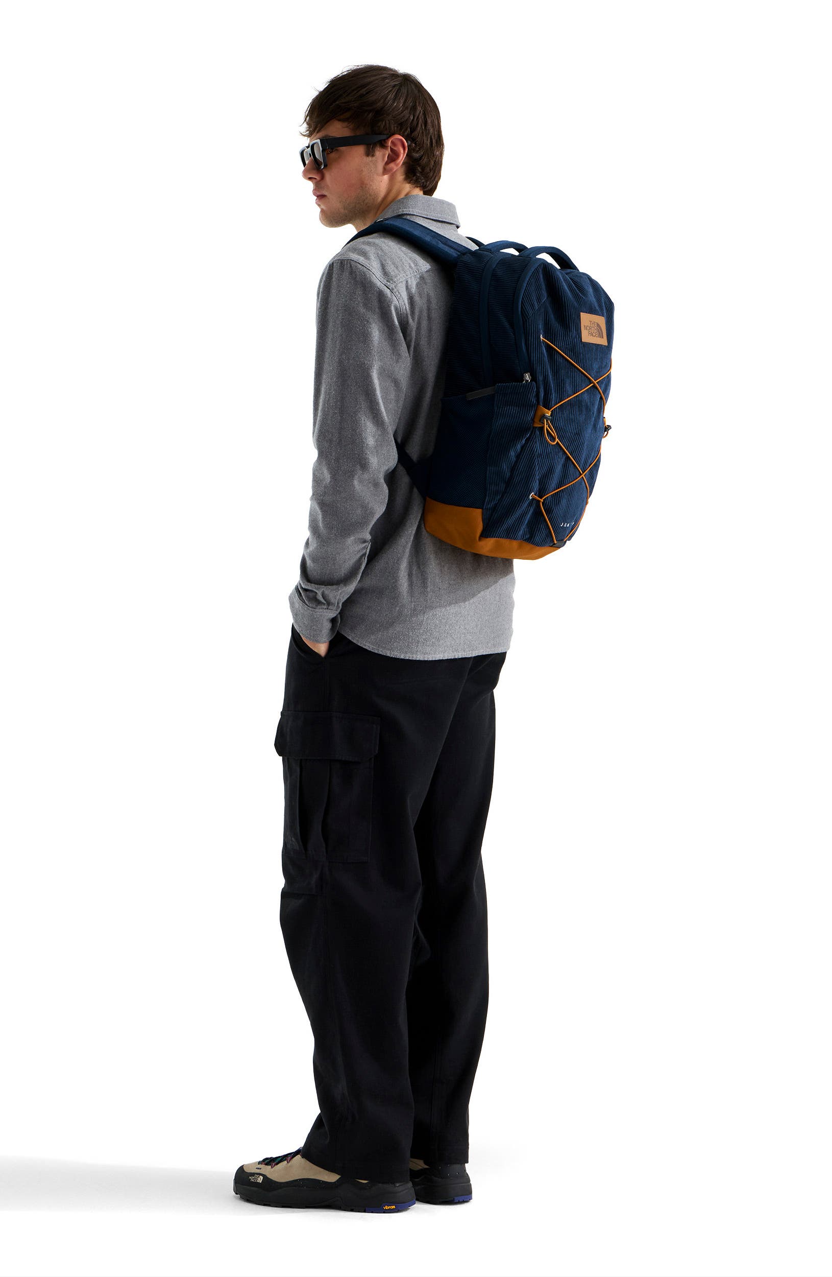 Jester Pro Backpack, Alternate, color, SUMMIT NAVY/ LEATHER BROWN