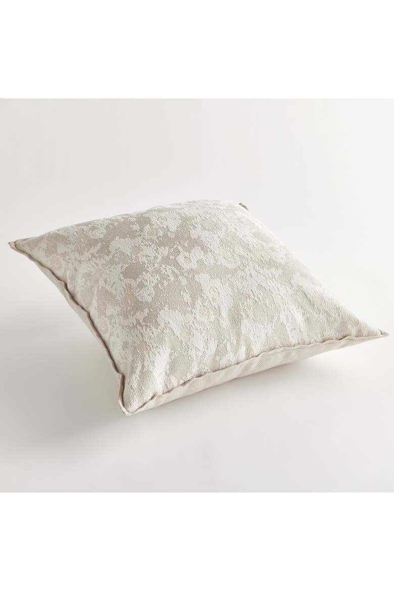 Sofia Square Indoor or Outdoor Throw Pillow, 24" x 24", Alternate, color, Gray