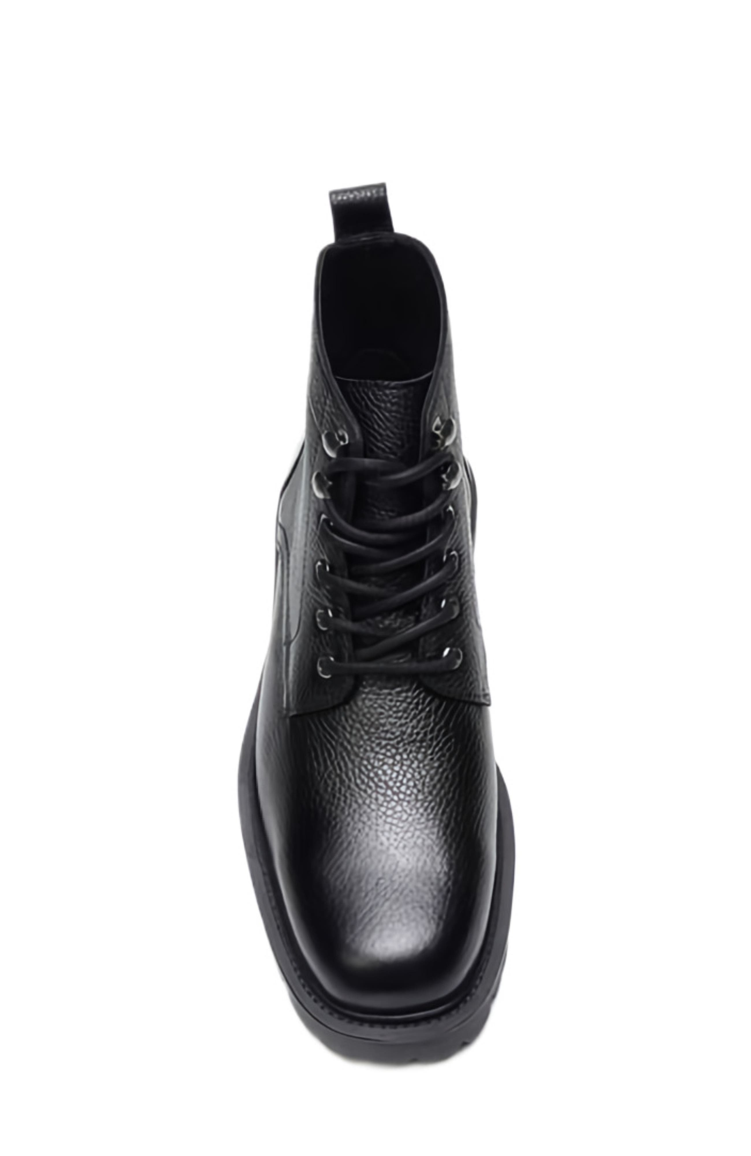 A. Veer Robert Lace-up Boot, Alternate, color, Black