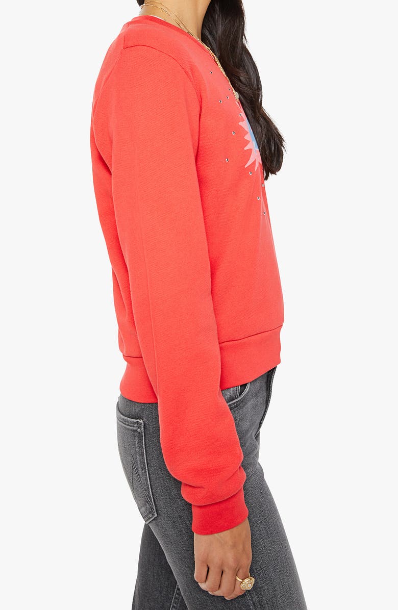 MOTHER The Dorito Camper Graphic Sweatshirt, Alternate, color, Lil Firework