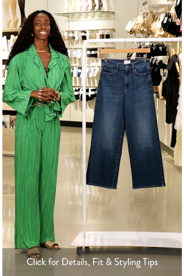 The Ruby High Waist Wide Leg Jeans video