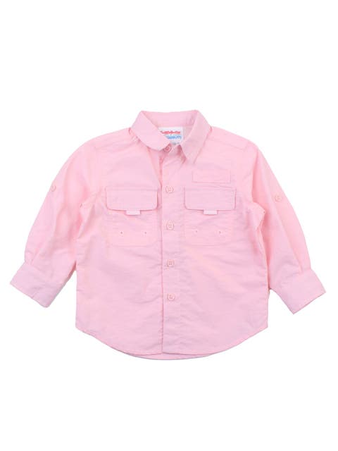 Boys UPF50+ Sun Protective Button Down Shirt