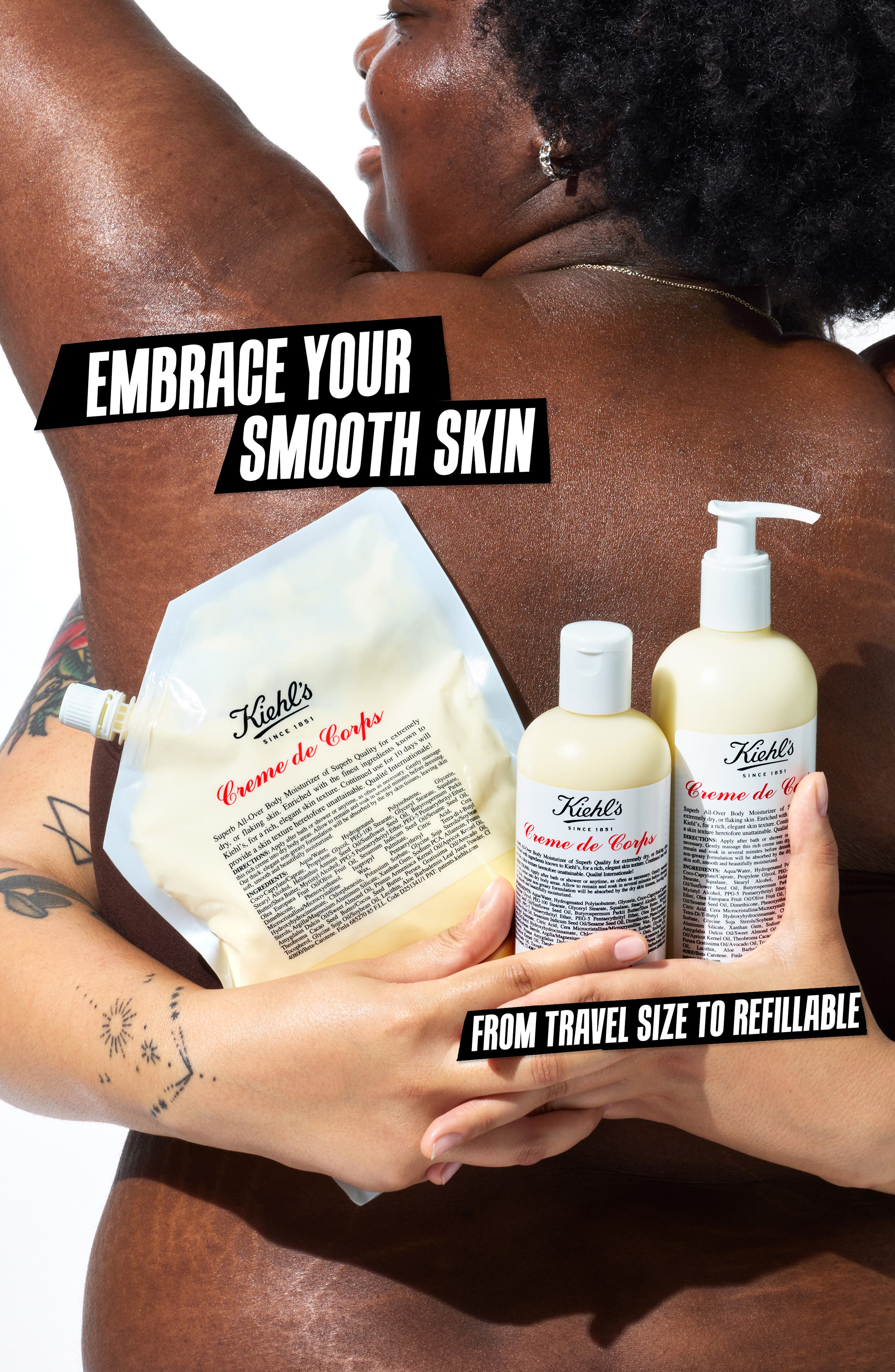 Kiehl's Since 1851 Лосьон для тела Kiehl's Creme de Corps с маслом какао, многоразовый — фото 8
