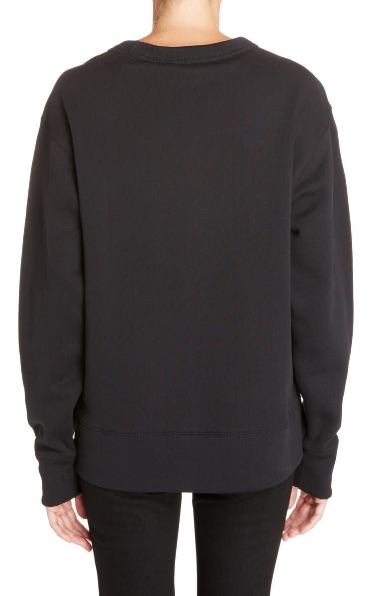 Acne Studios Fairview Unisex Crewneck Sweatshirt, Alternate, color, 