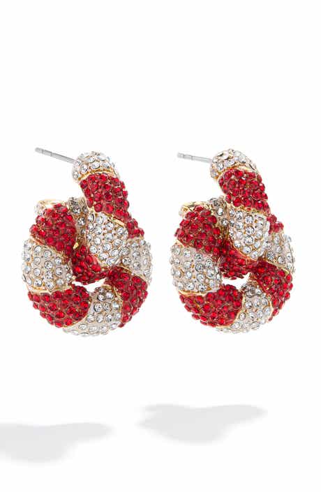BaubleBar Sweet & Twisted Drop Earrings