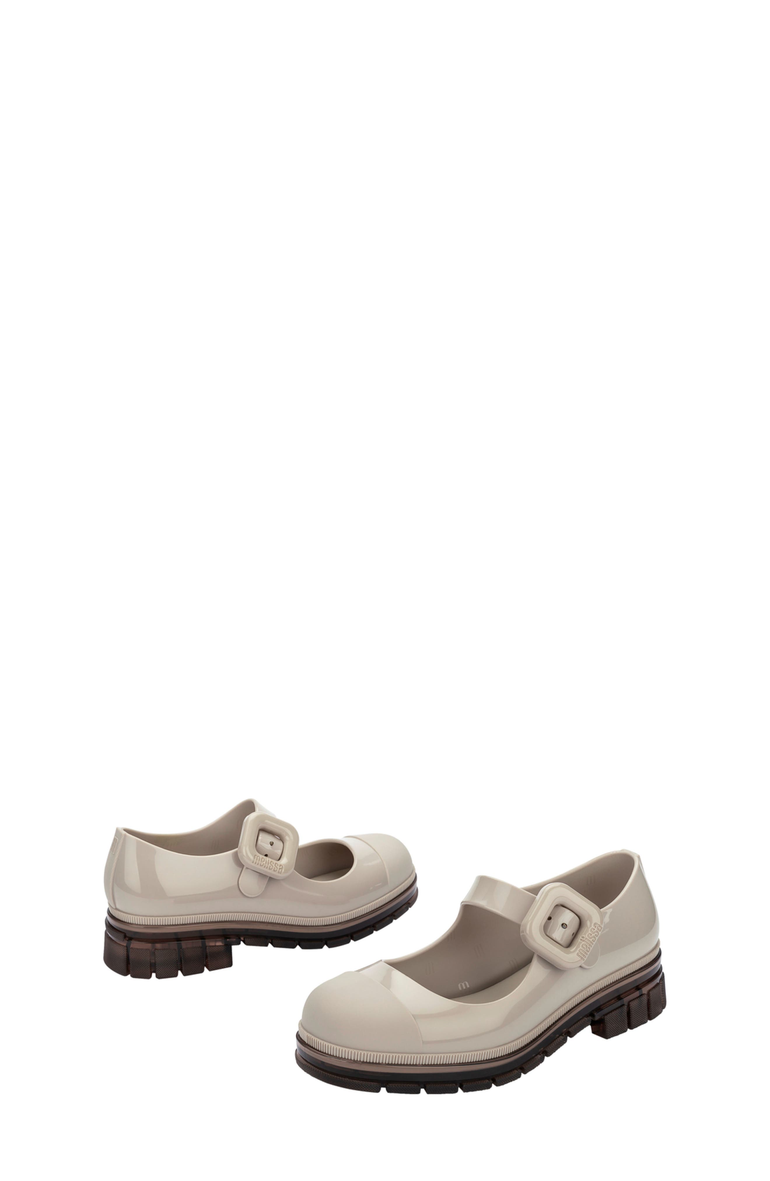 Kids' June Mary Jane Flat, Alternate, color, BEIGE