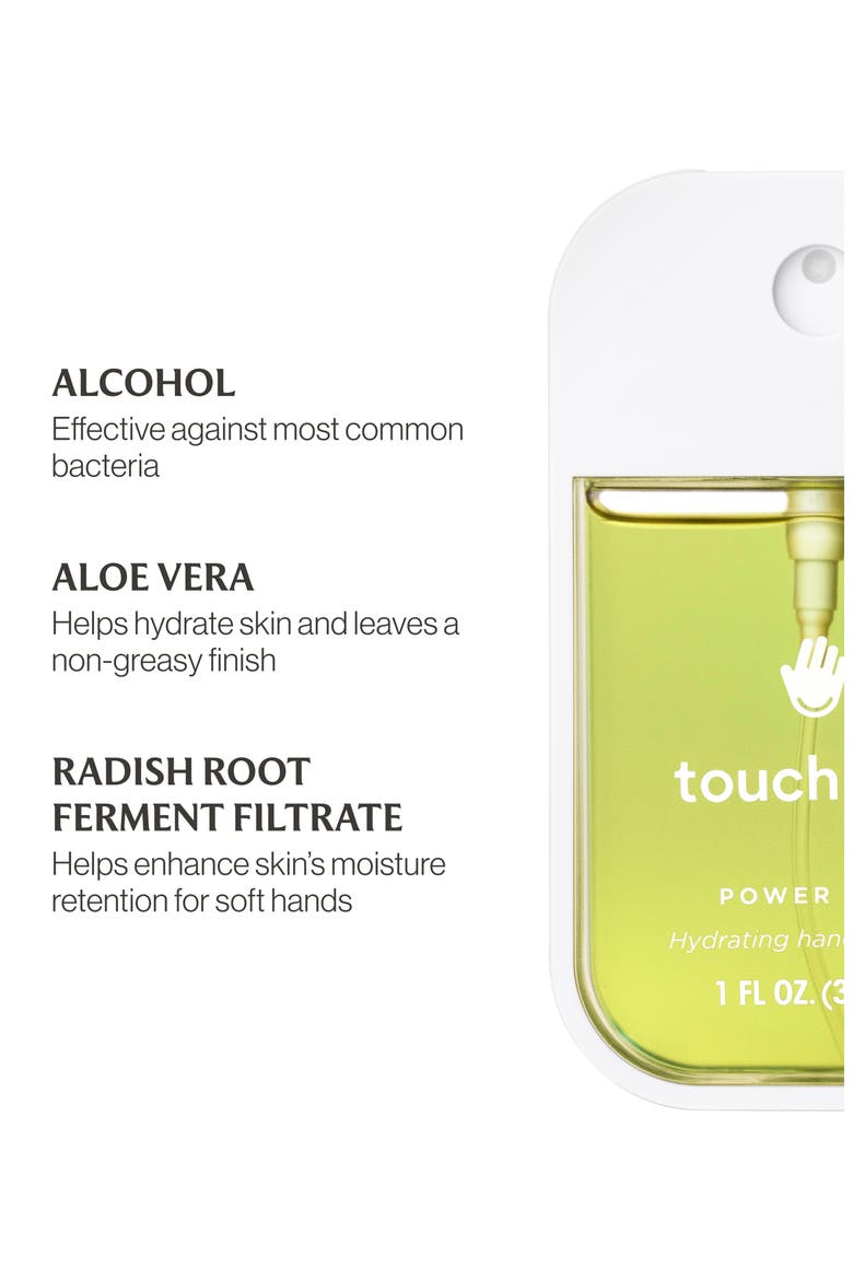 Power Mist Hydrating Hand Sanitizer, Alternate, color, ALOE