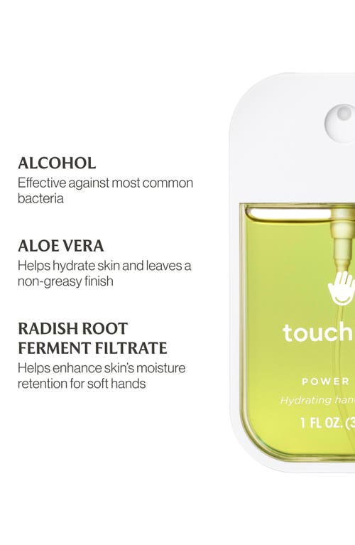 Touchland Power Mist Hydrating Hand Sanitizer In Green