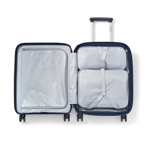 Samsonite Paralux Medium Expandable Spinner Suitcase In Blue
