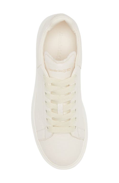 Alexander Mcqueen Mcqueen Grainy Leather Oversize Sneaker