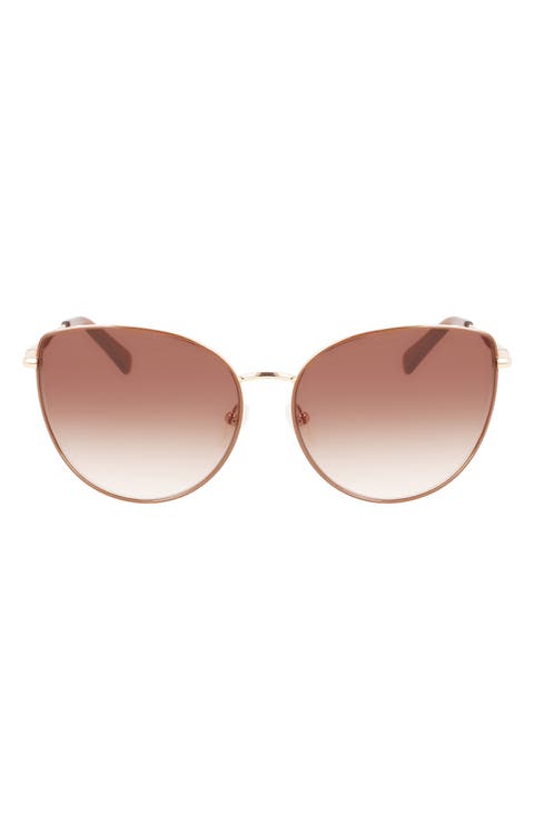 Roseau 60mm Cat Eye Sunglasses