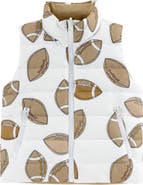 CALONIE Kids' Casey Reversible Down Puffer Vest