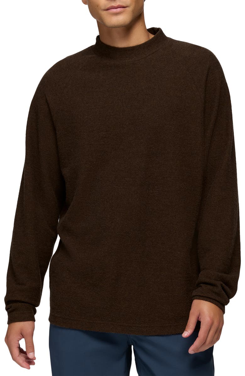 prAna Heritage Snug Bug Sweatshirt, Main, color, Dark Roast