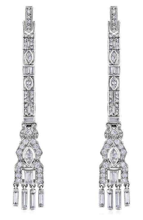 Art Deco Chandelier Earrings