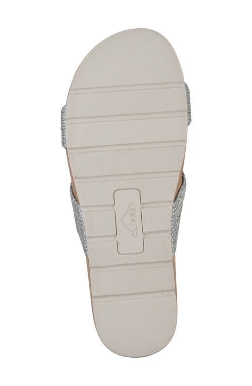 CLIFFS BY WHITE MOUNTAIN CLIFFS BY WHITE MOUNTAIN TINDRA SLIDE SANDAL 