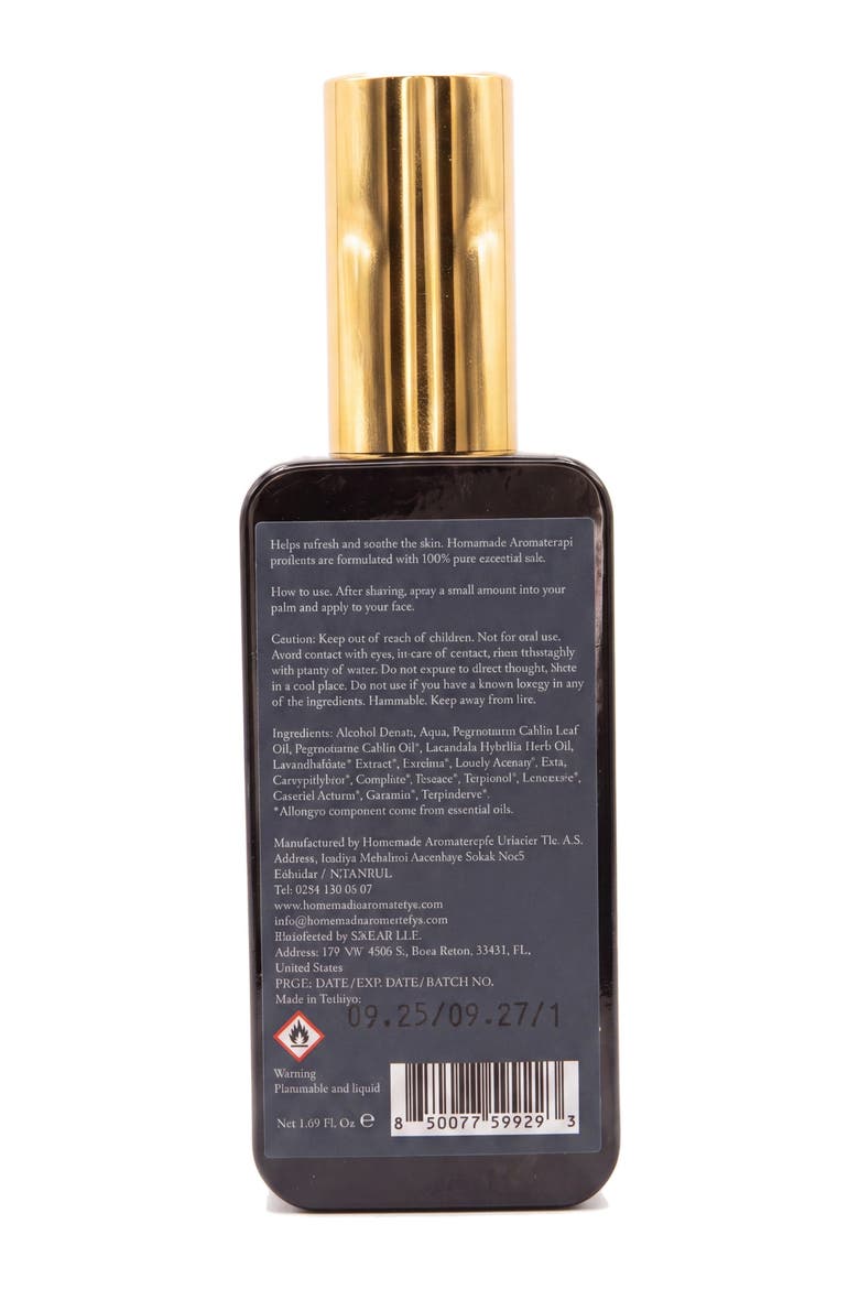 Soothing Patchouli Lavender Aftershave Spray, Alternate, color, Cream