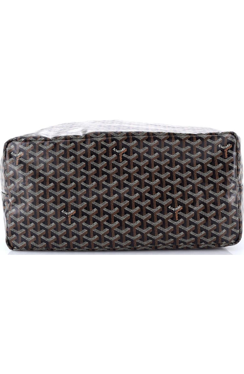 Pre-Owned Goyard Saint Louis Tote Coated Canvas GM, Alternate, color, Black