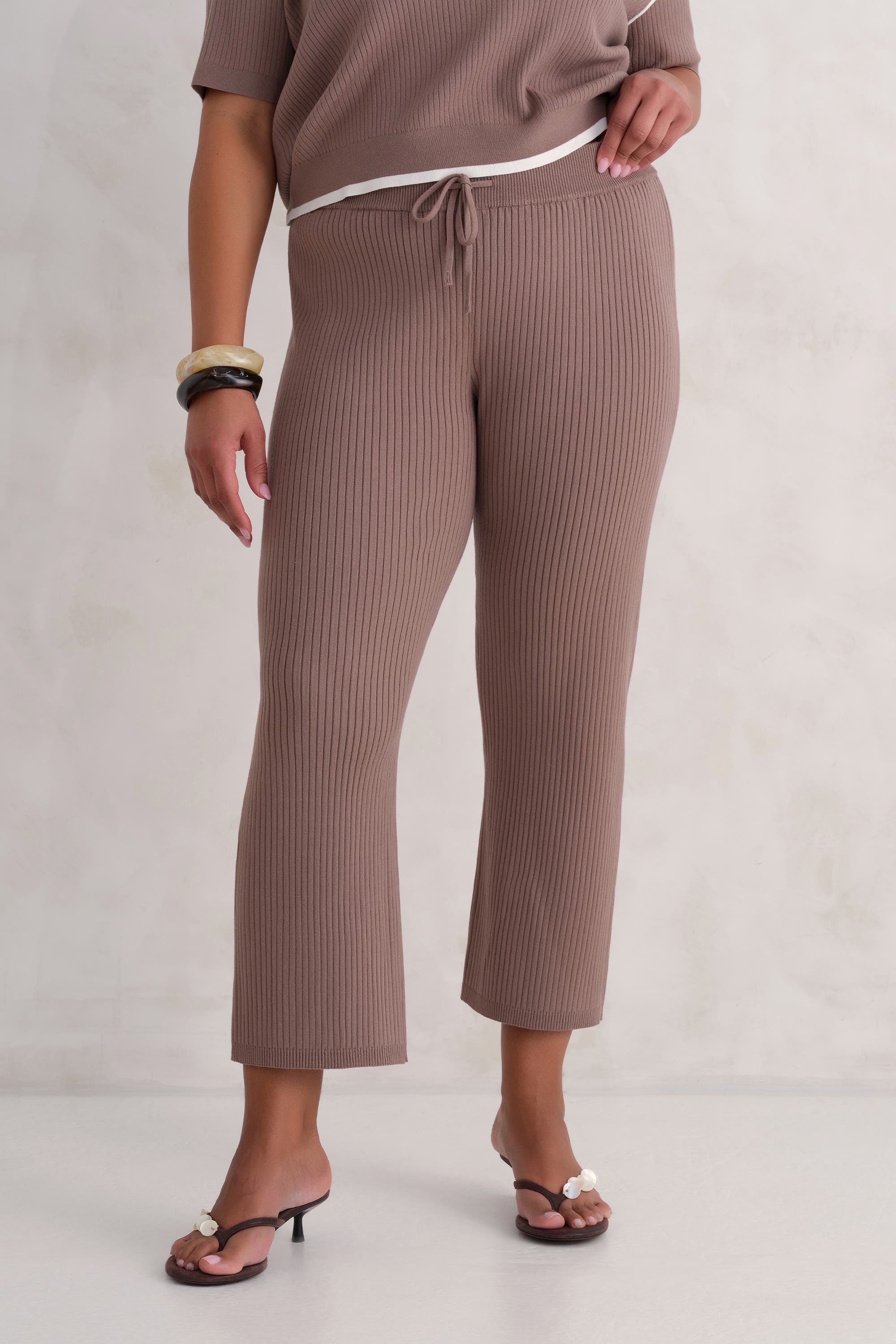The Awaken Rib Crop Pant - image 3