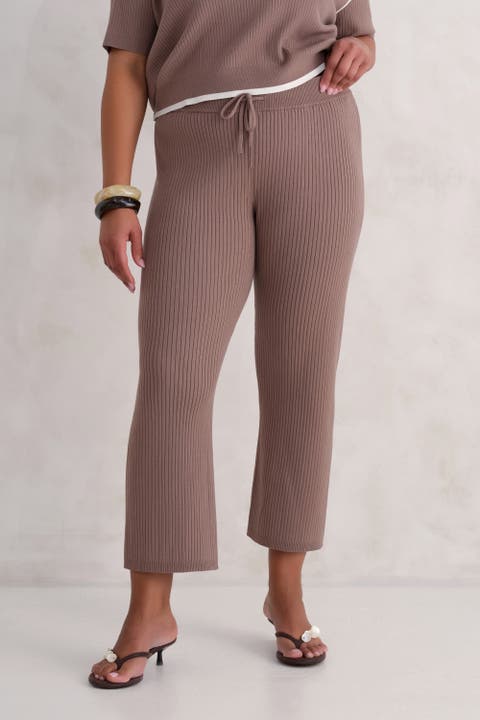 The Awaken Rib Crop Pant