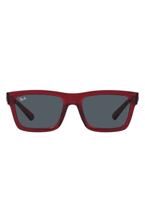 Warren 54mm Rectangular Sunglasses