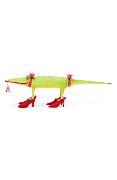 Patience Brewster Gloria Alligator Goes Shopping Figurine