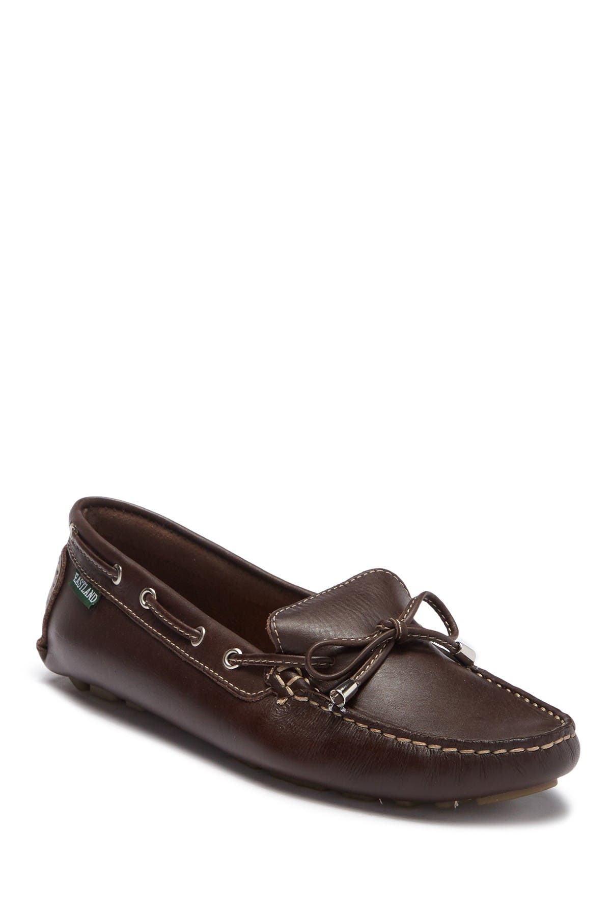Eastland Marcella Leather Moc Loafer, Alternate, color, Brown