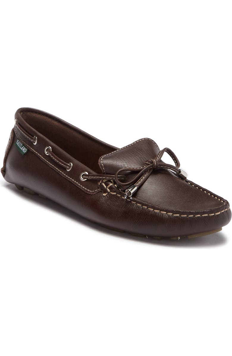 Eastland Marcella Leather Moc Loafer, Alternate, color, Brown