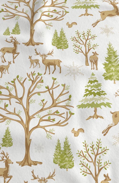 Woven & Weft Animal Lodge Cotton Flannel Sheet Set