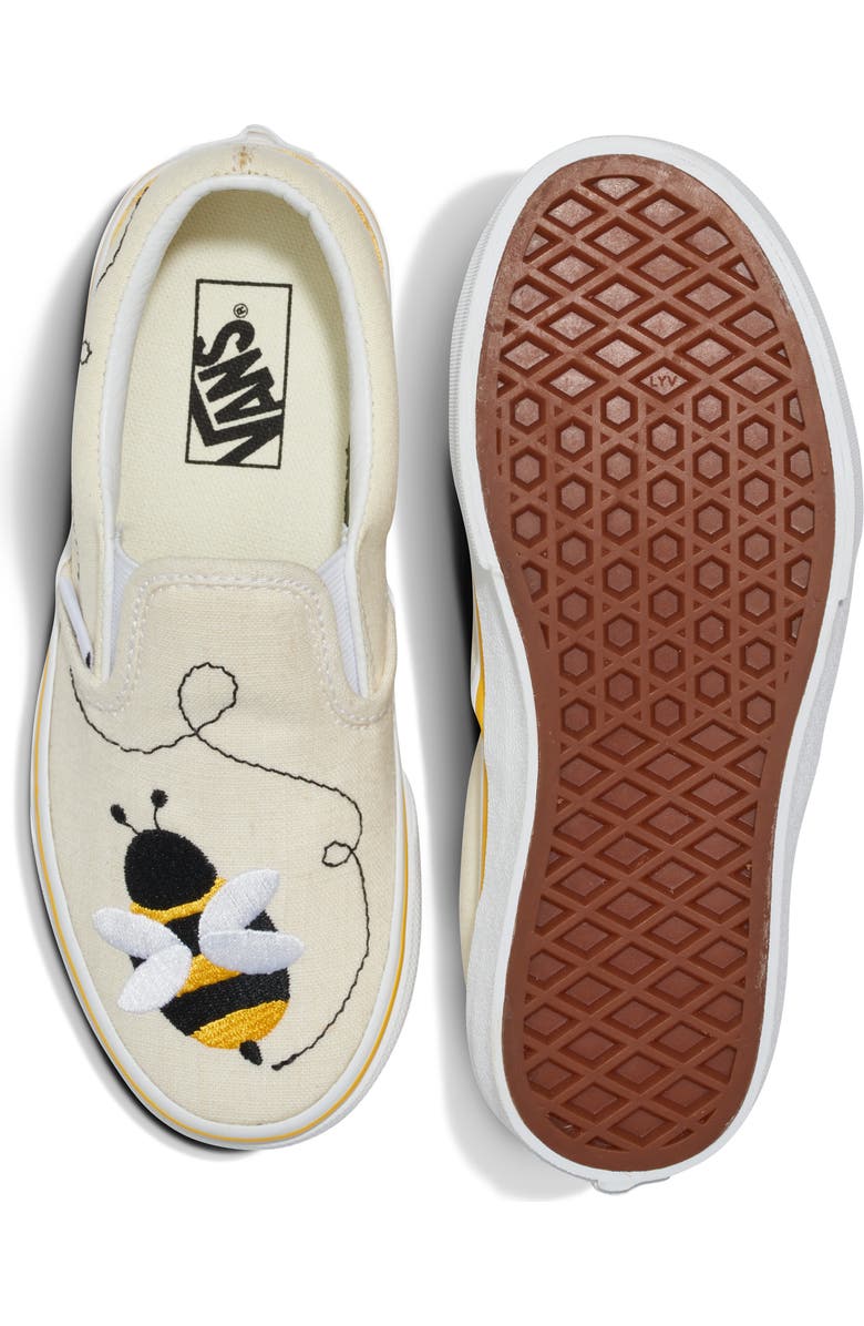 Vans Classic Embroidered Slip-On Sneaker, Alternate, color,