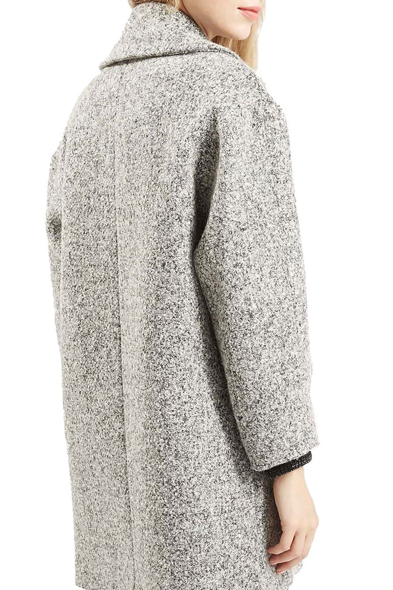 'Amelia' Slouch Coat, Alternate, color, GREY