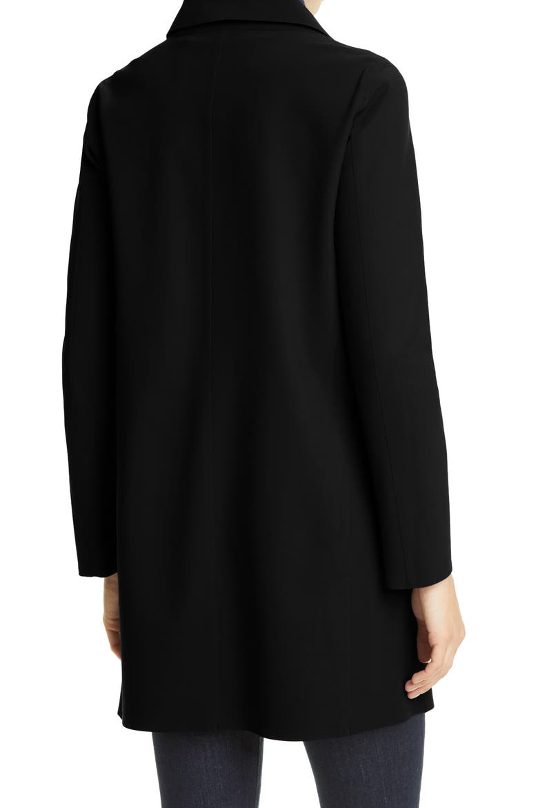 First Act Stretch Jersey Coat, Alternate, color, BLACK