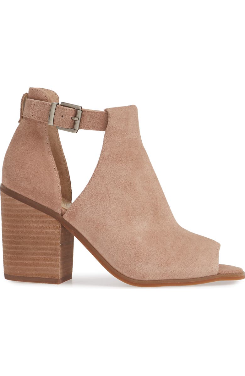 Sole Society 'Ferris' Open Toe Bootie, Alternate, color,