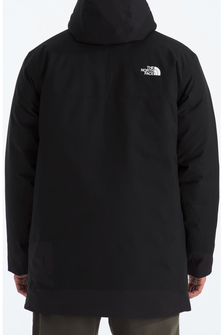 TNF™ Range Water Repellent 600-Fill-Power Down Parka, Alternate, color, TNF BLACK/ TNF BLACK
