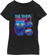 KPop Demon Hunters Girl's KPop Demon Hunters Supernatural Derpy Graphic T-Shirt