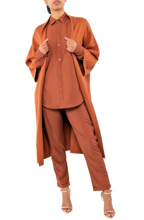 Slumberknit Shawl Collar Pant Set