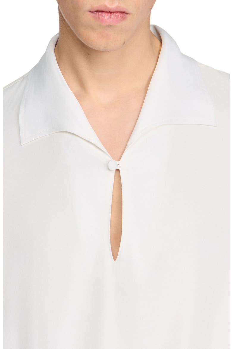 Tunic-effect shirt, Alternate, color, White