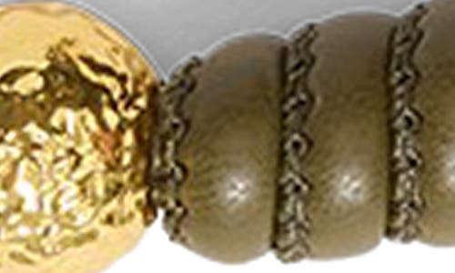 Veronica Beard Beaded Knotted Bag Charm In Gold