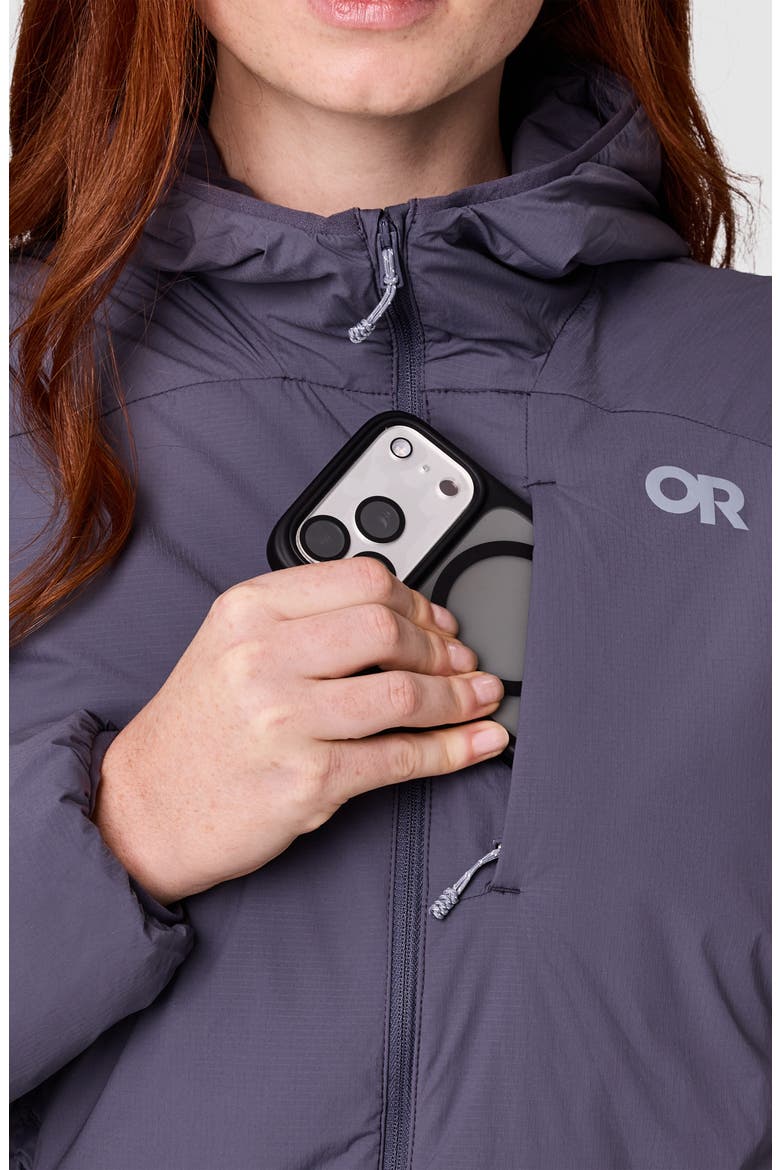 Vesper Insulated Hooded Jacket, Alternate, color, SMOKY QUARTZ
