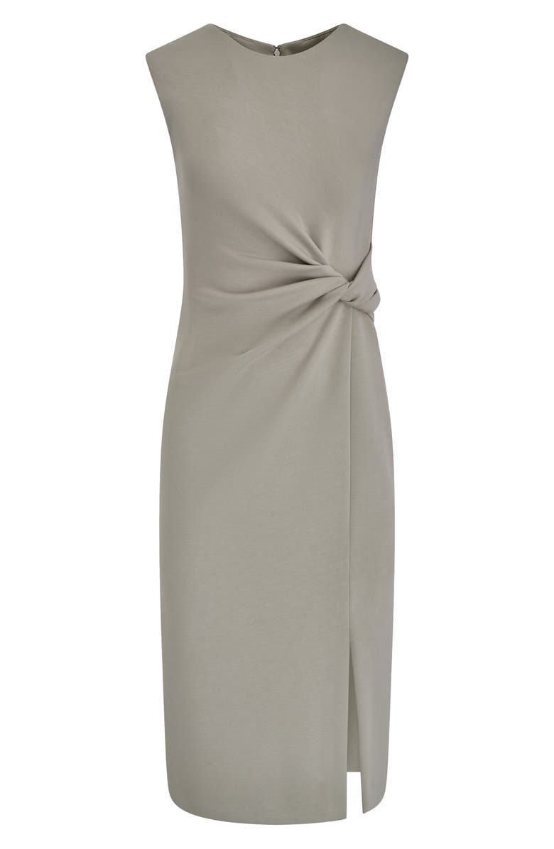 Donna Karan New York Twist Waist Sheath Dress, Alternate, color,