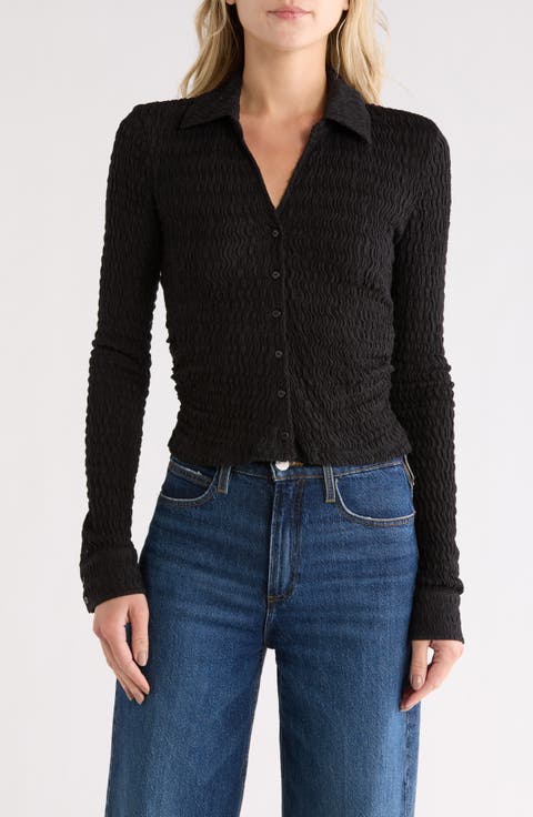 Connie Slim Fit Button-Up Shirt