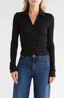 AllSaints Connie Slim Fit Button-Up Shirt