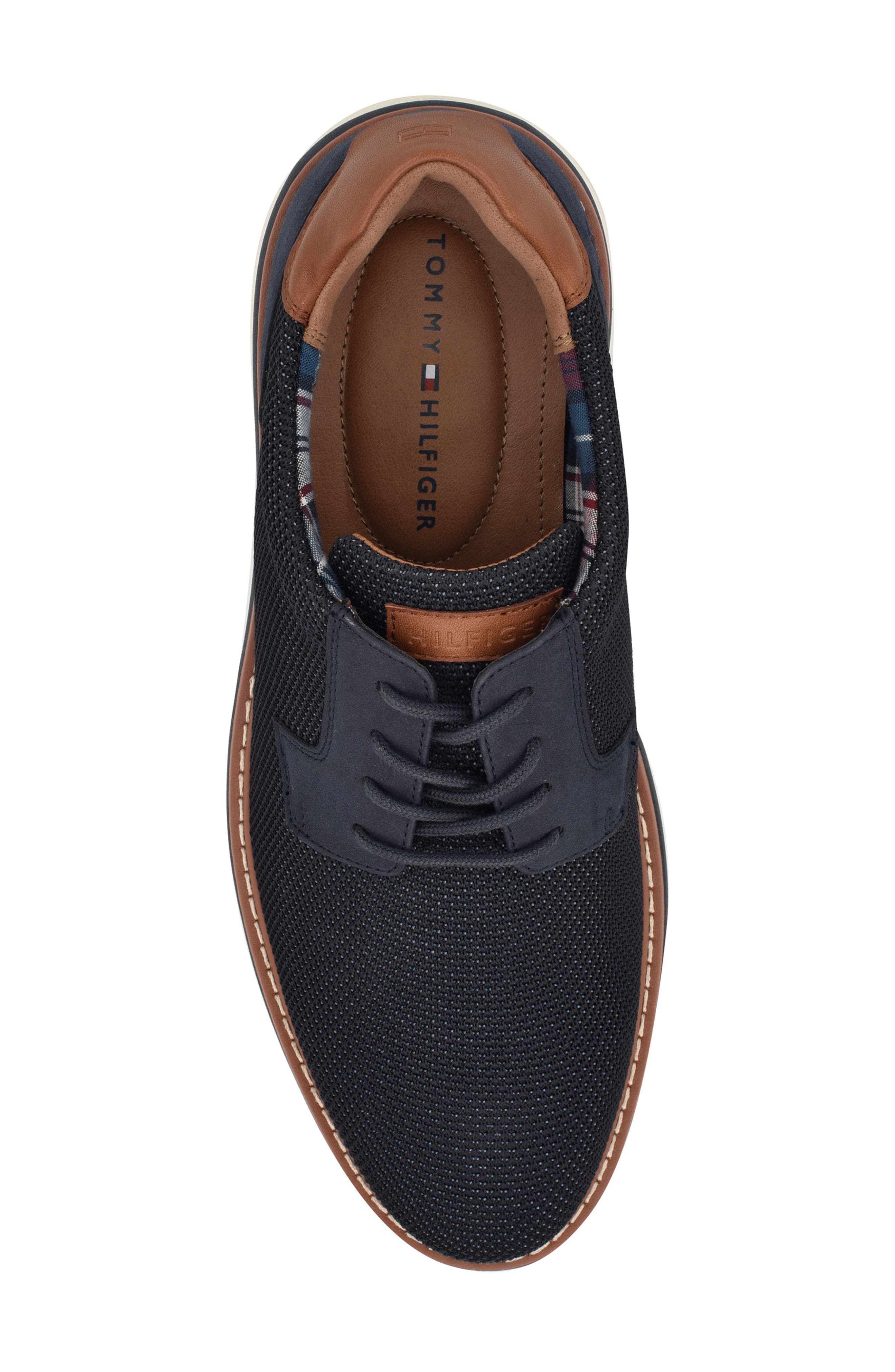 Tommy Hilfiger Vasel Knit Derby, Alternate, color, Navy Multi