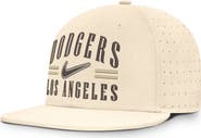 Nike Men's Nike Natural Los Angeles Dodgers True Dri-FIT AeroBill Fitted Hat