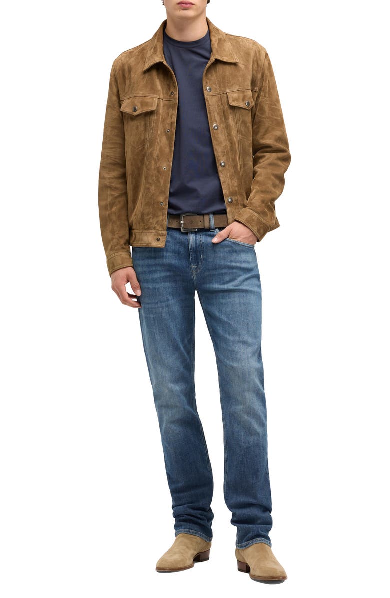 7 For All Mankind The Straight Leg Jeans, Alternate, color, Estate